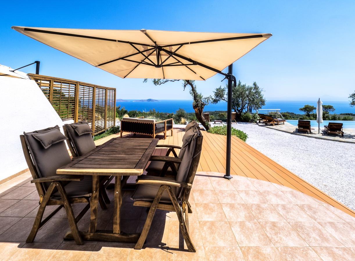 The Infinity 180 Luxury Suites Milia Exterior foto