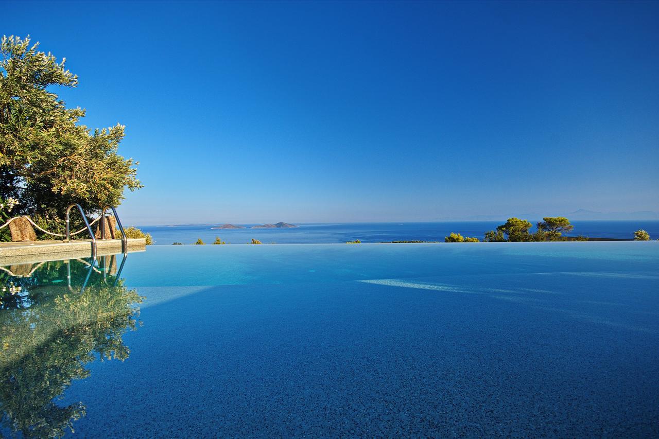 The Infinity 180 Luxury Suites Milia Exterior foto