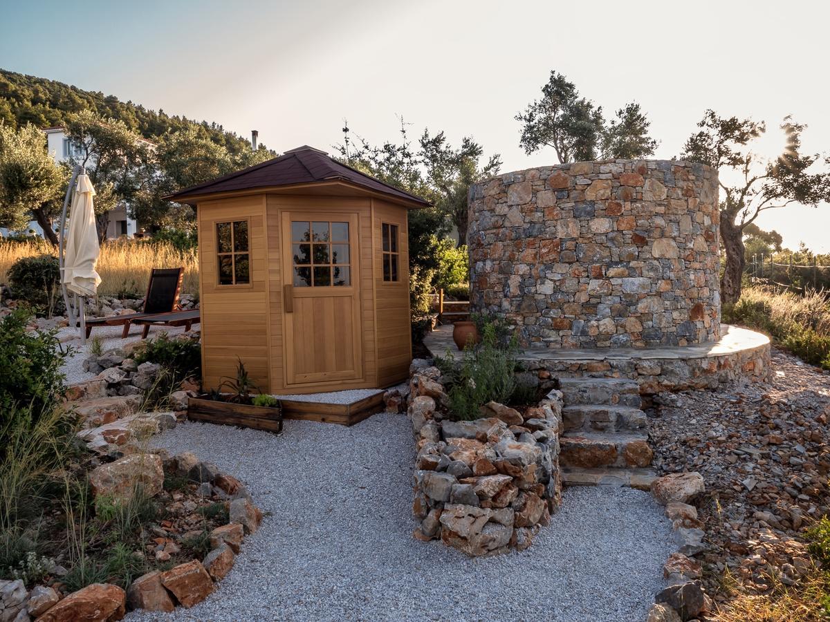 The Infinity 180 Luxury Suites Milia Exterior foto